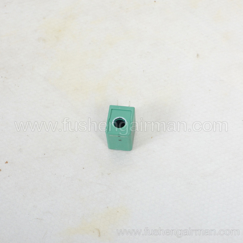 2606213030 Fusheng screw compressor original parts new green 230VAC solenoid valve