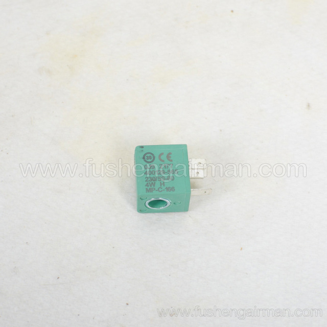 2606213030 Fusheng screw compressor original parts new green 230VAC solenoid valve