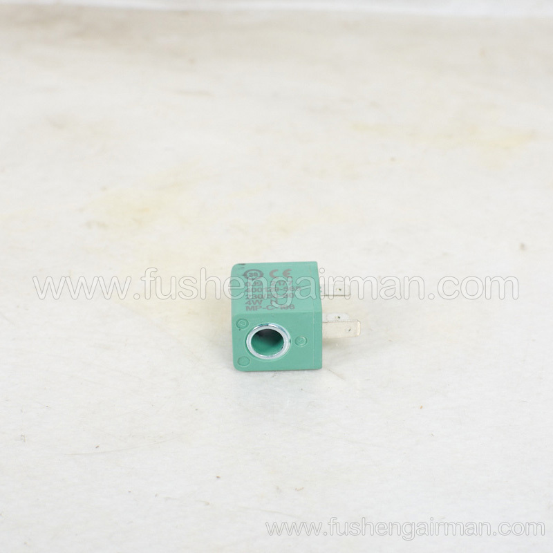2606213030 Fusheng screw compressor original parts new green 230VAC solenoid valve