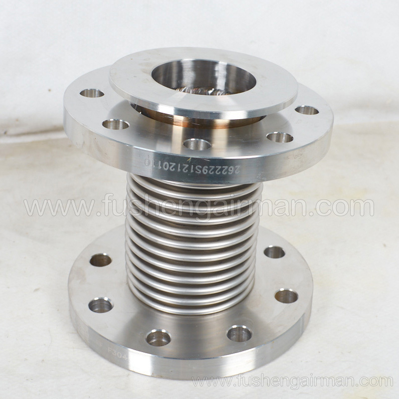 262229S12120110 Fusheng original parts oil-free screw compressor two expansion tube stainless steel