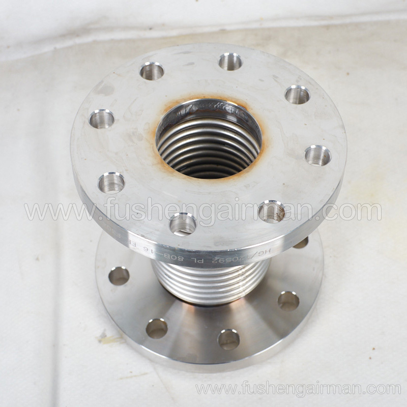 262229S12120110 Fusheng original parts oil-free screw compressor two expansion tube stainless steel