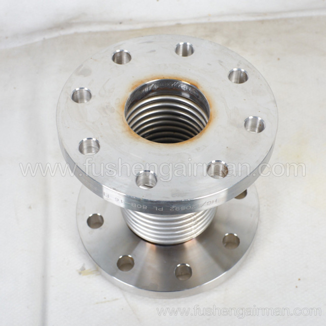 262229S12120110 Fusheng original parts oil-free screw compressor two expansion tube stainless steel