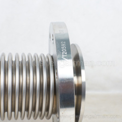 262229S12120110 Fusheng original parts oil-free screw compressor two expansion tube stainless steel
