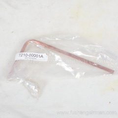 7210-00001A Fusheng airman mobile air compressor original spare parts copper pipe