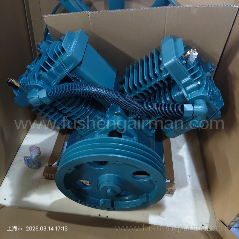 2501001040 Fusheng piston compressor original parts B-3 air compressor body head