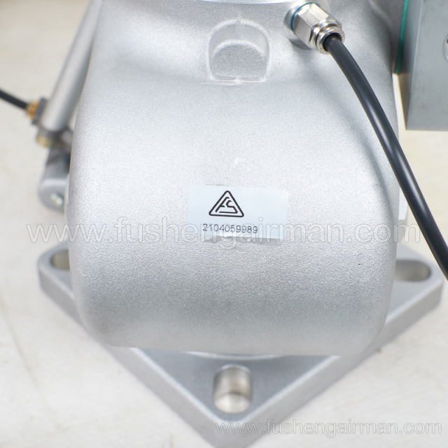 2104059989 Fusheng Original Screw Air Compressor DN90 Butterfly Air Inlet Valve FS-25B-S,50Hz/220V