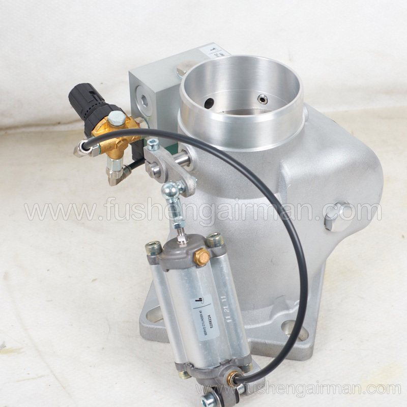 2104059989 Fusheng Original Screw Air Compressor DN90 Butterfly Air Inlet Valve FS-25B-S,50Hz/220V