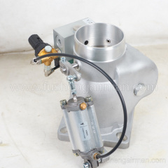 2104059989 Fusheng Original Screw Air Compressor DN90 Butterfly Air Inlet Valve FS-25B-S,50Hz/220V