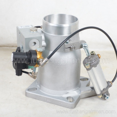2104059989 Fusheng Original Screw Air Compressor DN90 Butterfly Air Inlet Valve FS-25B-S,50Hz/220V