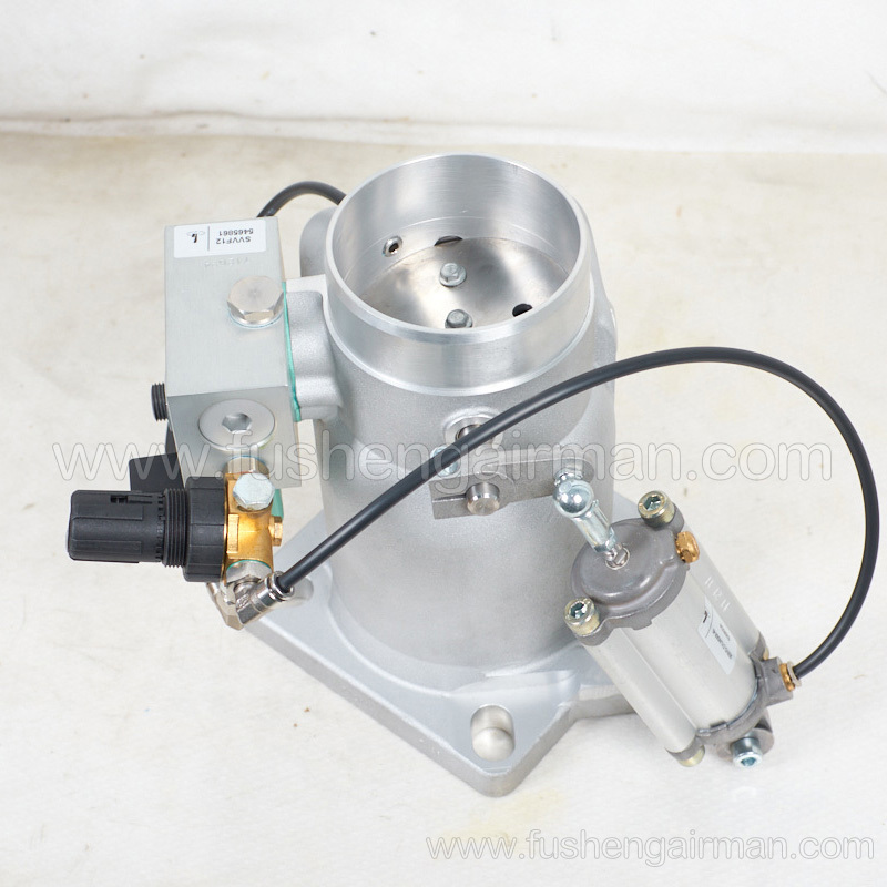 2104059989 Fusheng Original Screw Air Compressor DN90 Butterfly Air Inlet Valve FS-25B-S,50Hz/220V