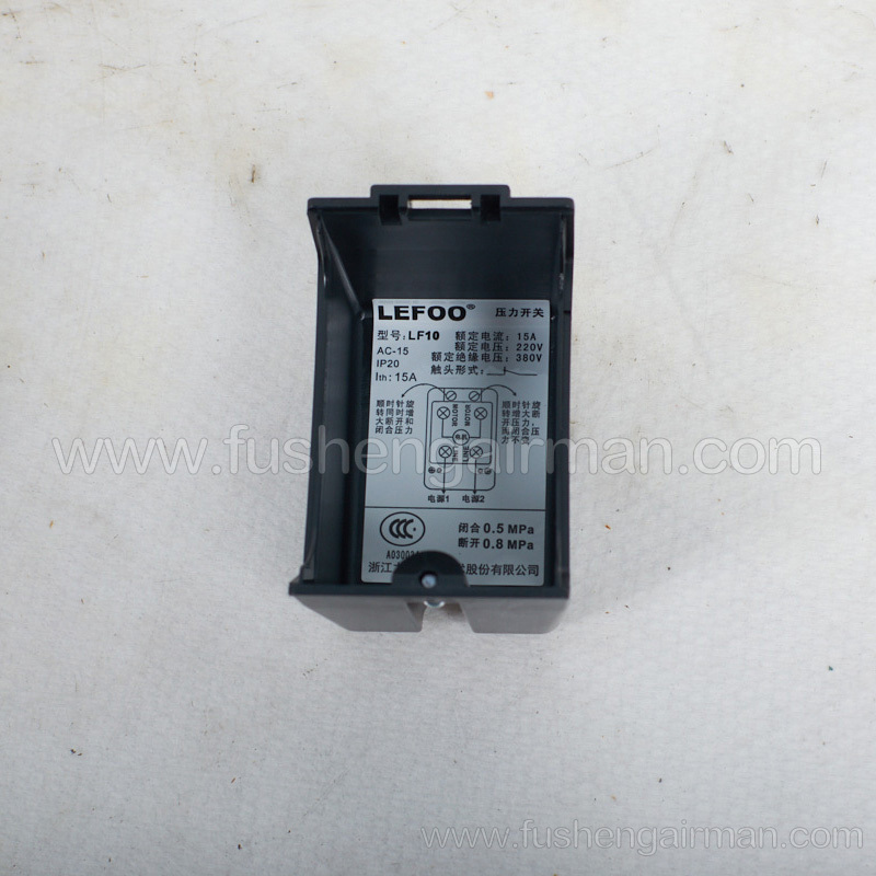 2105030083 Fusheng piston compressor original parts pressure switch LF10 connection thread RI/4
