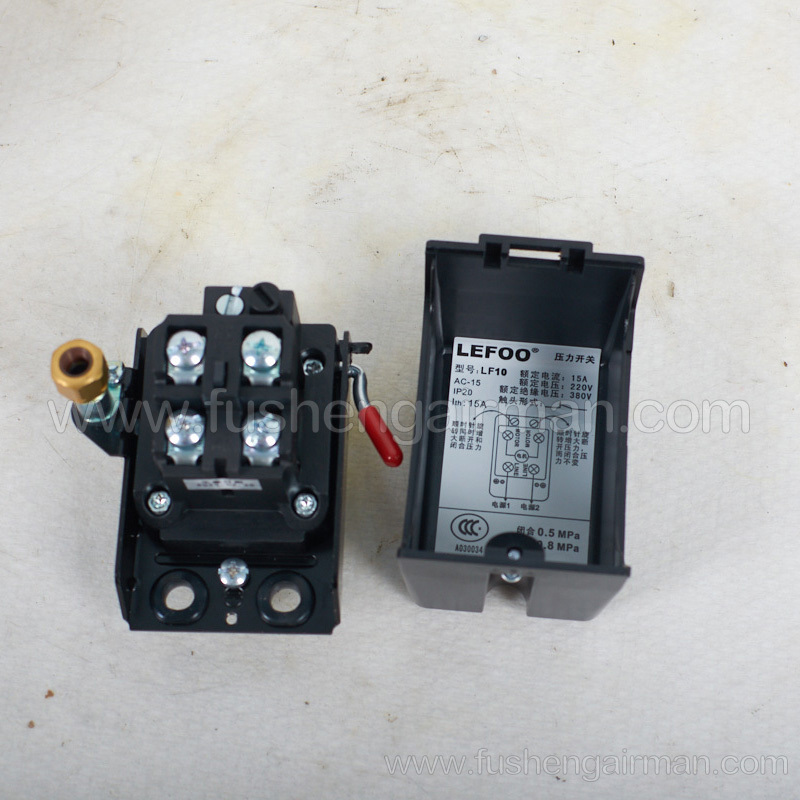 2105030083 Fusheng piston compressor original parts pressure switch LF10 connection thread RI/4