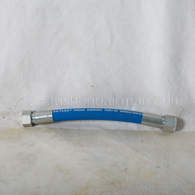 2605419180 Fusheng Screw Compressor Genuine Parts SA37A High Pressure Hose(Temperature Control Valve-Cooler)