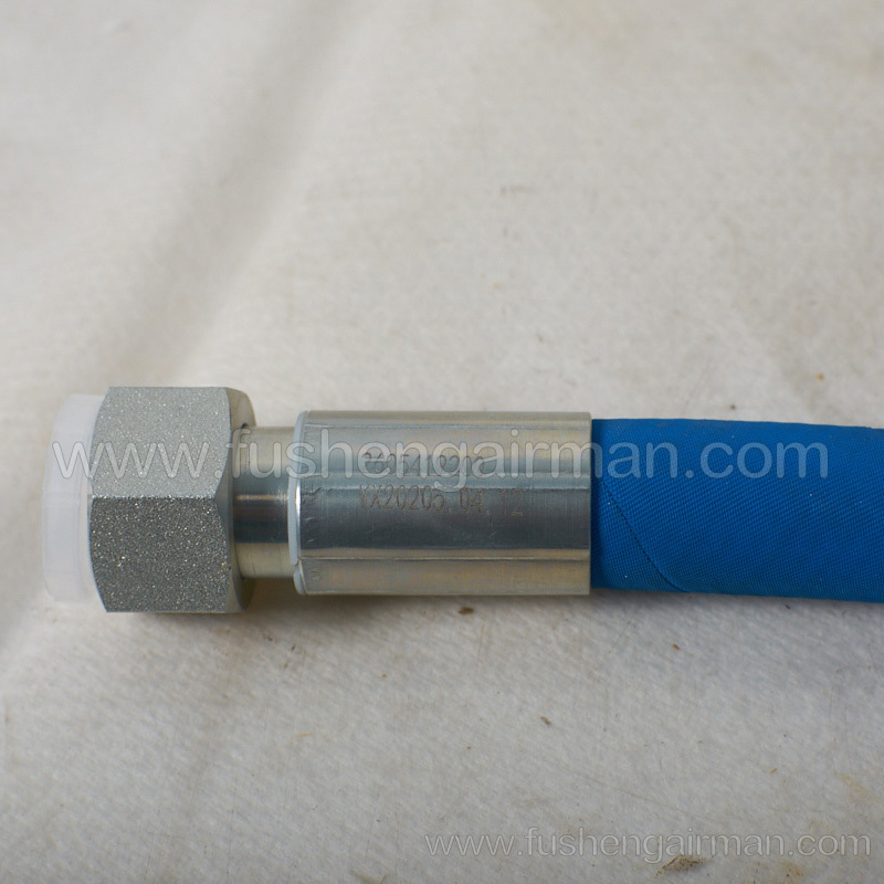 2605419190 Fusheng Screw Compressor Genuine Parts SA37A-C High Pressure Hose(Temperature Control Valve-Head)