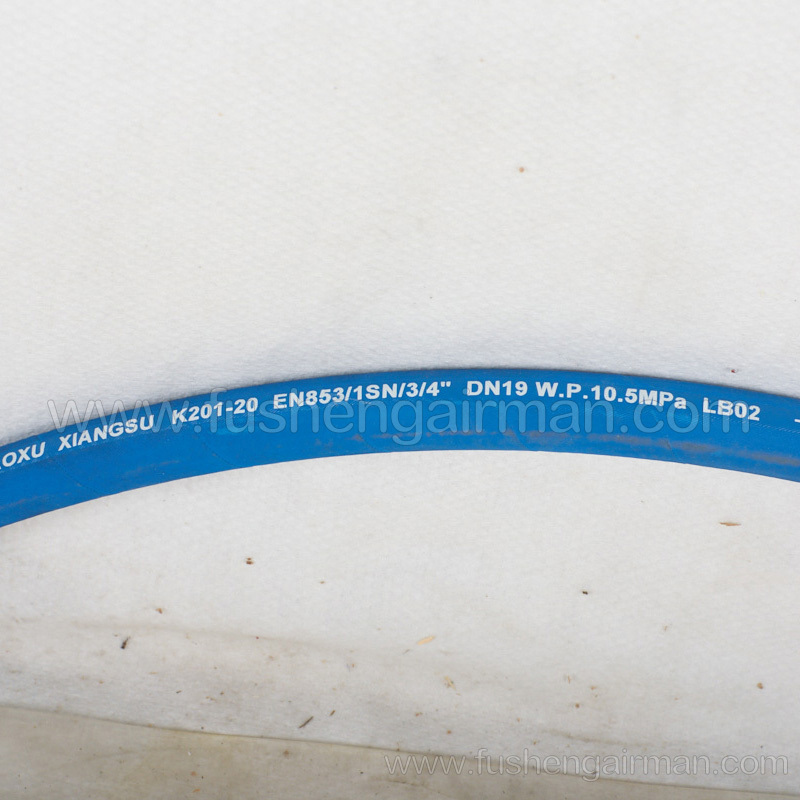 2605419200 Fusheng Screw Compressor Genuine Parts SA37A High Pressure Hose(Cooler-Temperature Control Valve)