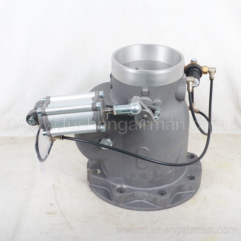 2104050177 Fusheng screw compressor original parts DN120 butterfly air inlet valve assembly spot
