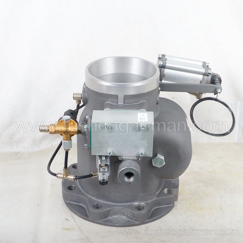 2104050177 Fusheng screw compressor original parts DN120 butterfly air inlet valve assembly spot