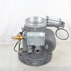 2104050177 Fusheng screw compressor original parts DN120 butterfly air inlet valve assembly spot