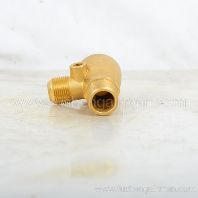 2104100087 Fusheng piston compressor original spare parts check valve copper for various models