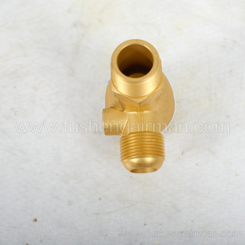 2104100087 Fusheng piston compressor original spare parts check valve copper for various models