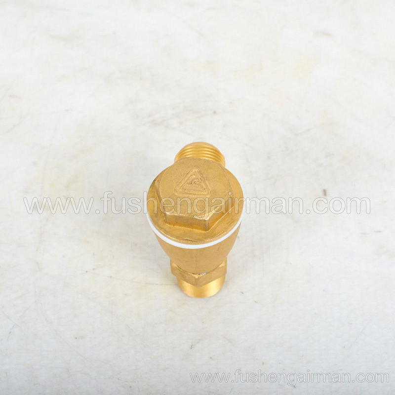 2104100087 Fusheng piston compressor original spare parts check valve copper for various models