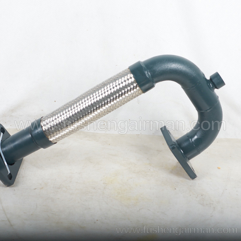 2118029492=71126112-11051 Fusheng screw compressor original FE45 header exhaust pipe