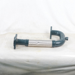 2118029492=71126112-11051 Fusheng screw compressor original FE45 header exhaust pipe