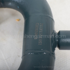2118029492=71126112-11051 Fusheng screw compressor original FE45 header exhaust pipe