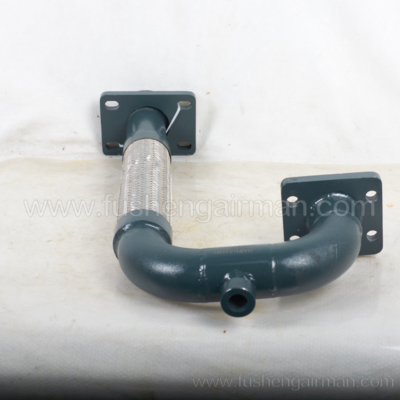 2118029492=71126112-11051 Fusheng screw compressor original FE45 header exhaust pipe