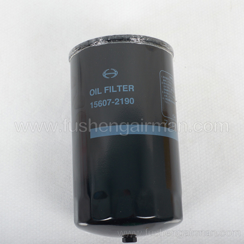15607-2190 Fusheng airman mobile air compressor original parts oil filter element