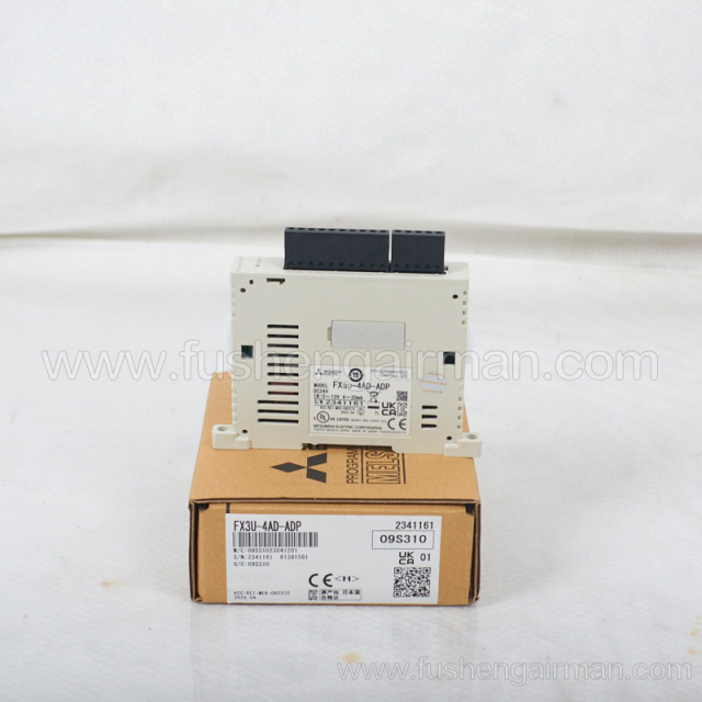 2108080609 Fusheng Screw Compressor Original Parts FX3U-4AD-ADP Communication Module (Mitsubishi)