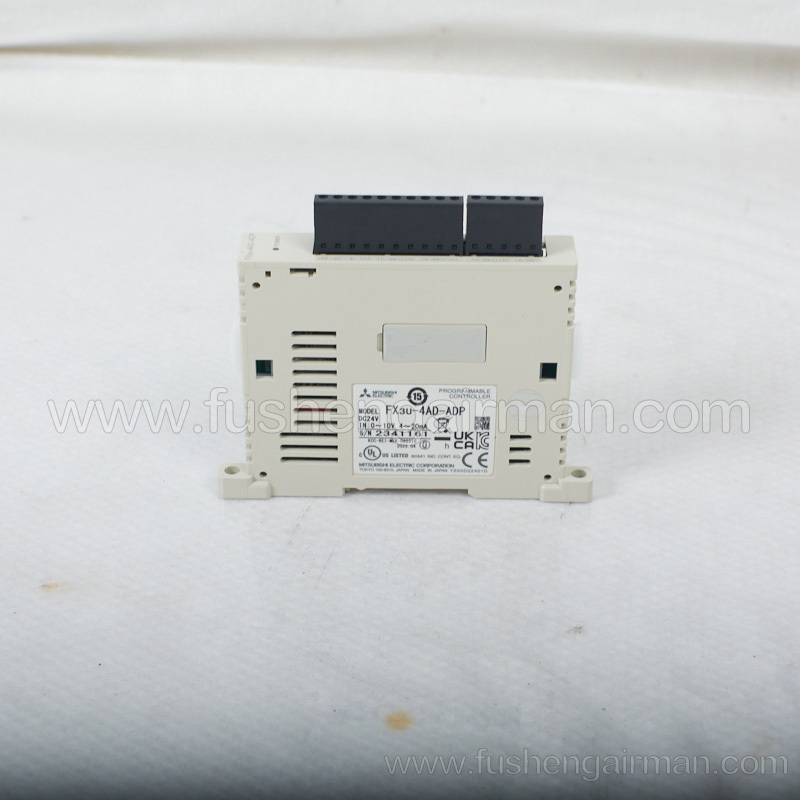 2108080609 Fusheng Screw Compressor Original Parts FX3U-4AD-ADP Communication Module (Mitsubishi)
