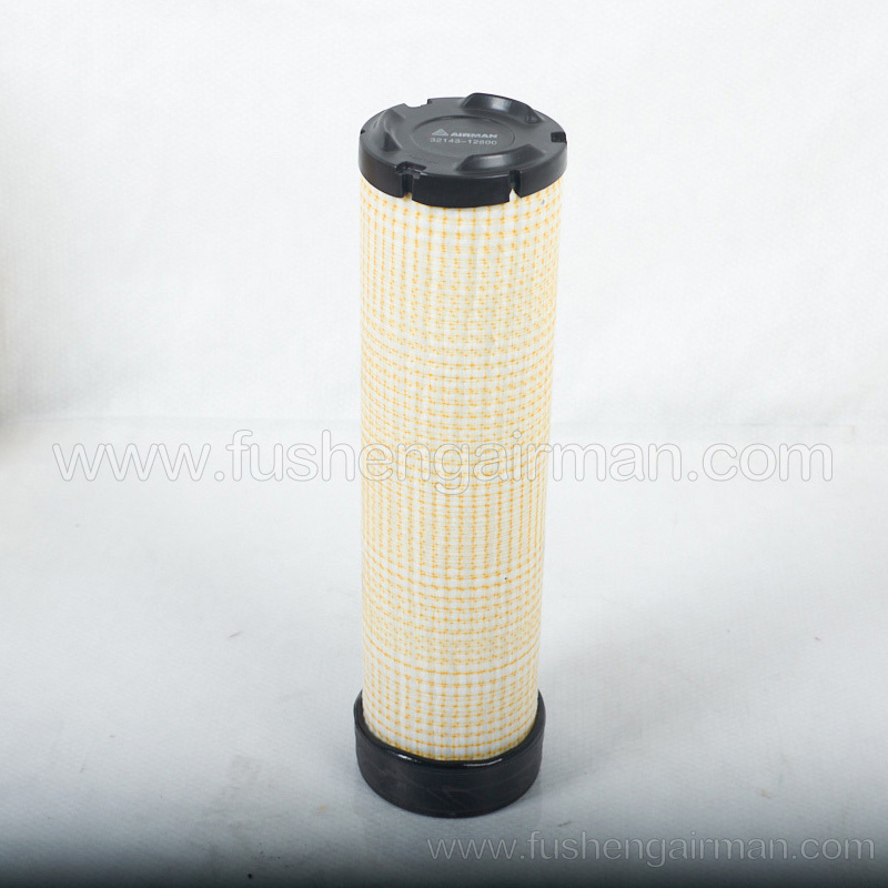 32143-12600 Fusheng airman mobile screw air compressor original spare parts safety cartridge inner element
