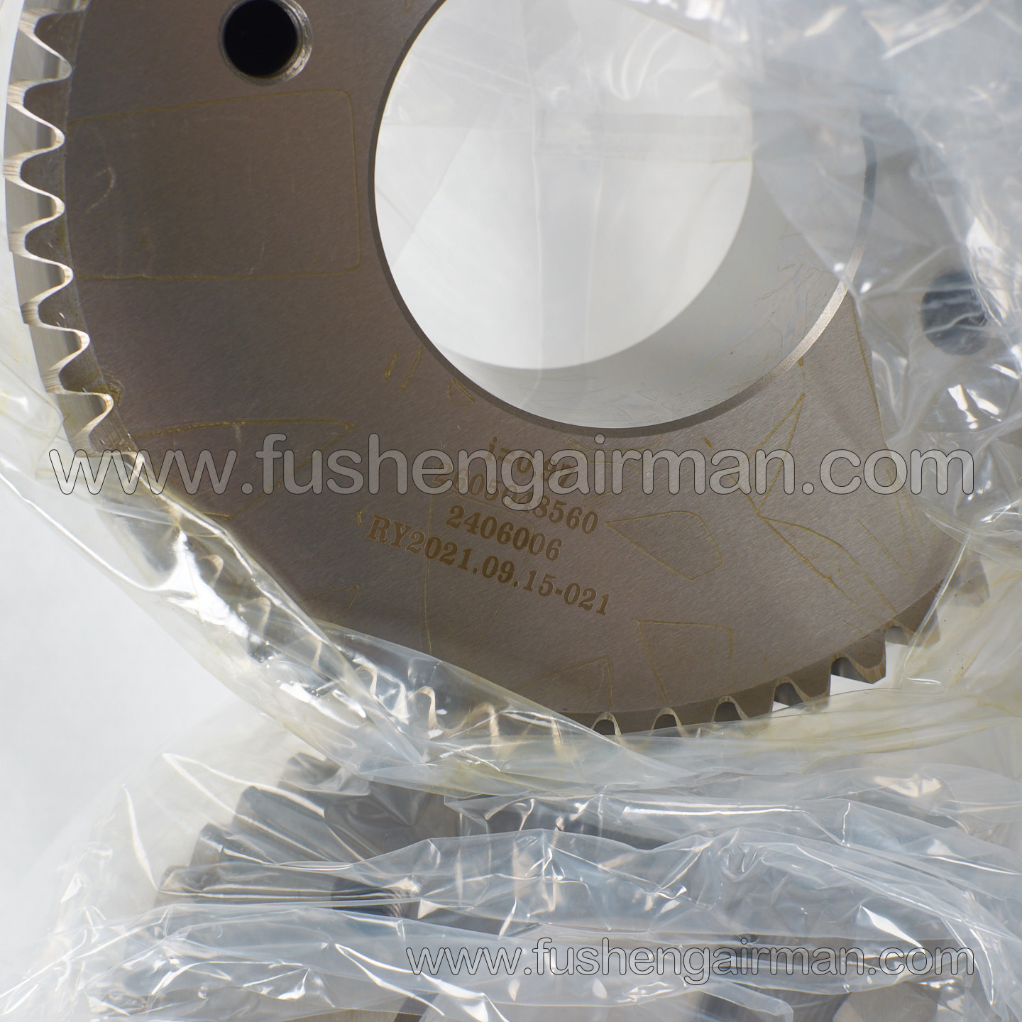 2605048560/2605048550 Fusheng screw compressor BSA52G head gear set i=0.97