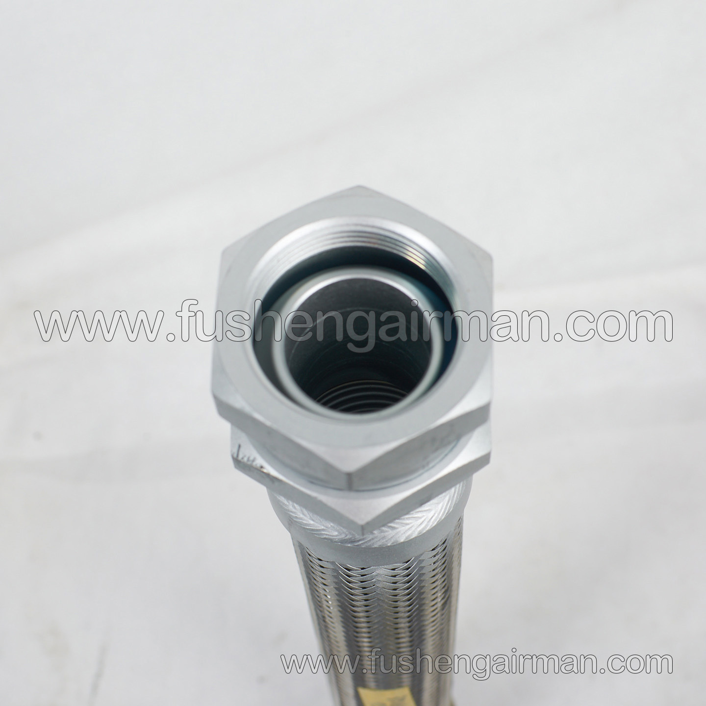 37160-73820 Fusheng airman mobile air compressor original metal braided hose 400 models