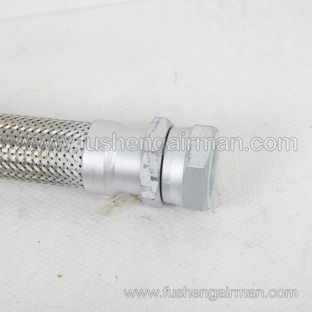37160-73820 Fusheng airman mobile air compressor original metal braided hose 400 models