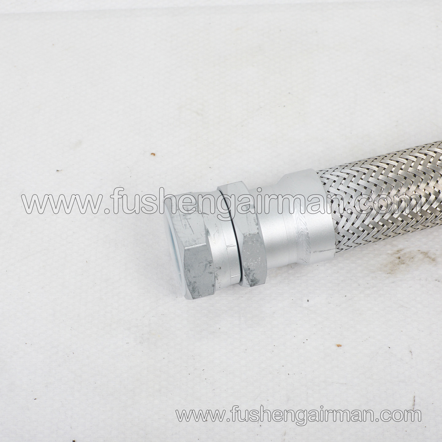 37160-73820 Fusheng airman mobile air compressor original metal braided hose 400 models
