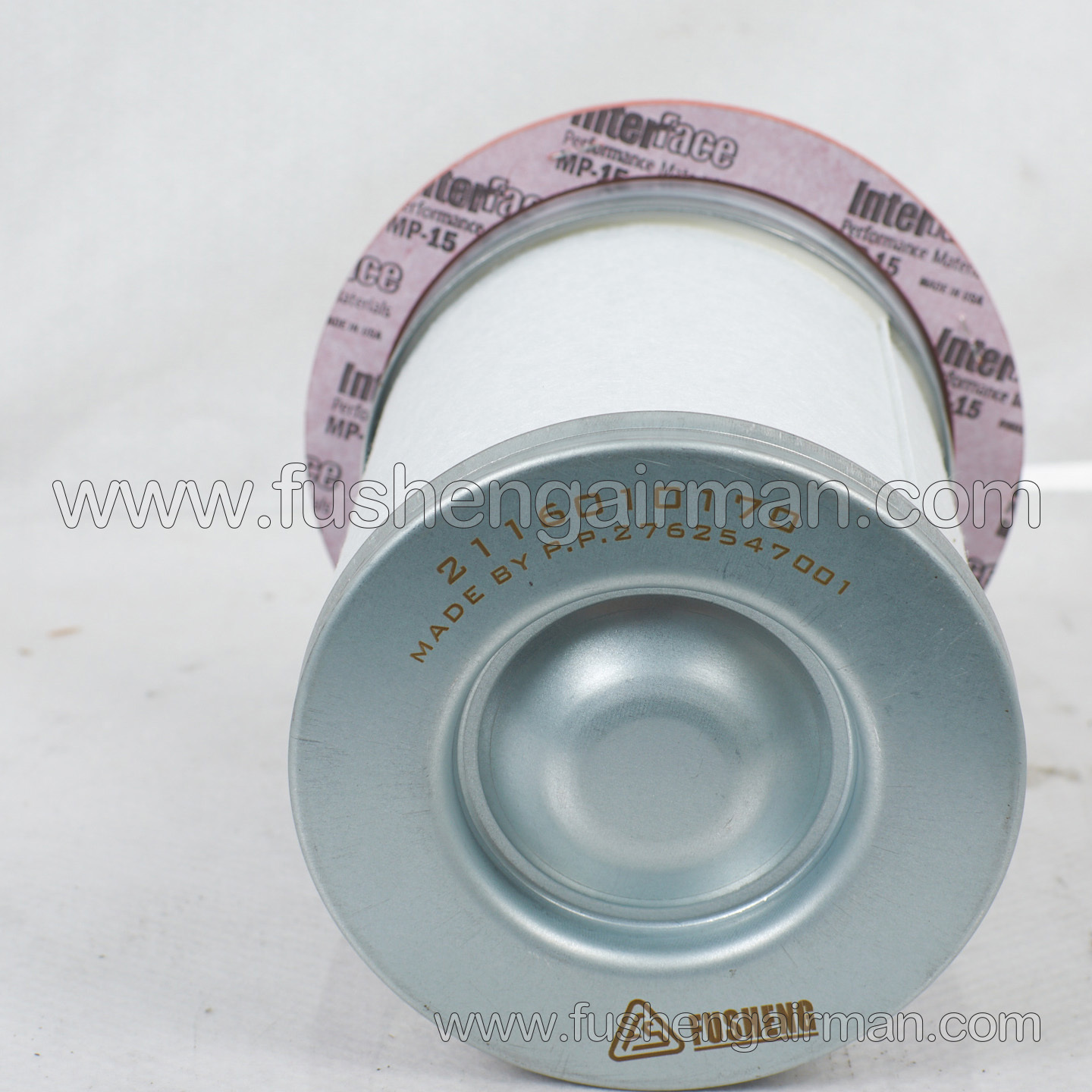 2116010170 Fusheng Screw Compressor Parts 3.5m³/min Oil Separator SFH11 model