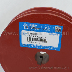 2601236690 Fusheng Piston Compressor Genuine Parts D-4 Motor Pulley 2 Groove