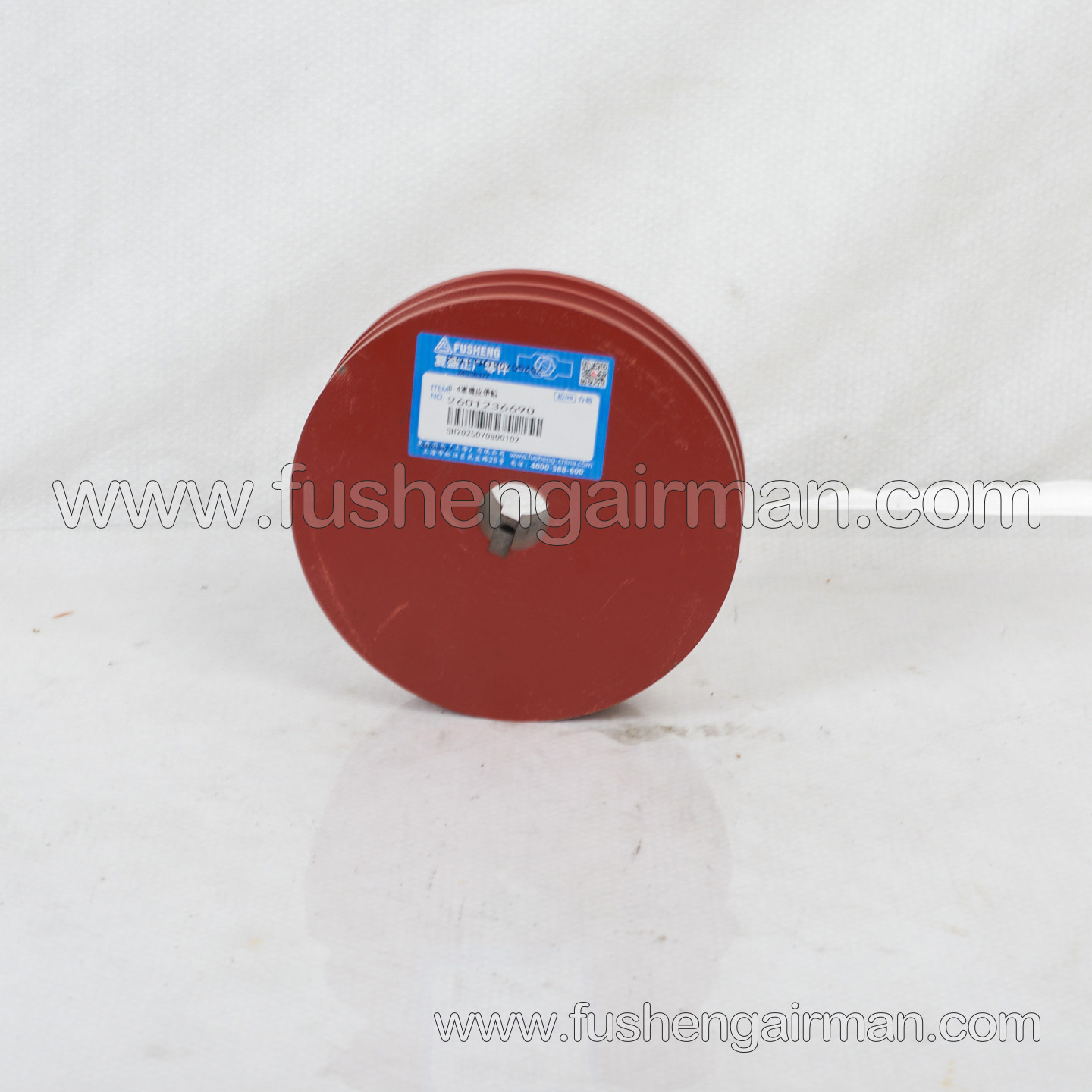 2601236690 Fusheng Piston Compressor Genuine Parts D-4 Motor Pulley 2 Groove