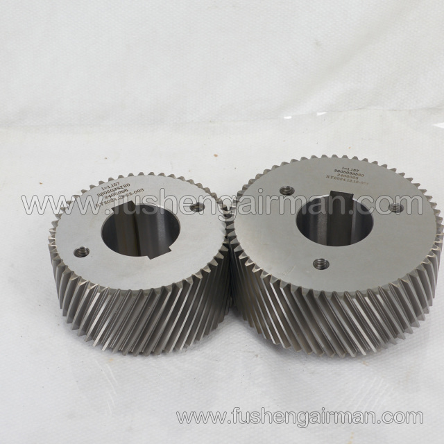 2605033780/2605033560 Fusheng Screw Compressor Head SA-5G Gear Set i=1.157