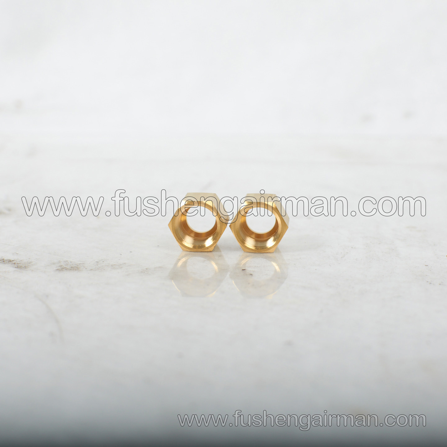 03734-54015 Fusheng airman mobile air compressor original parts ferrule nut 1/8 crews