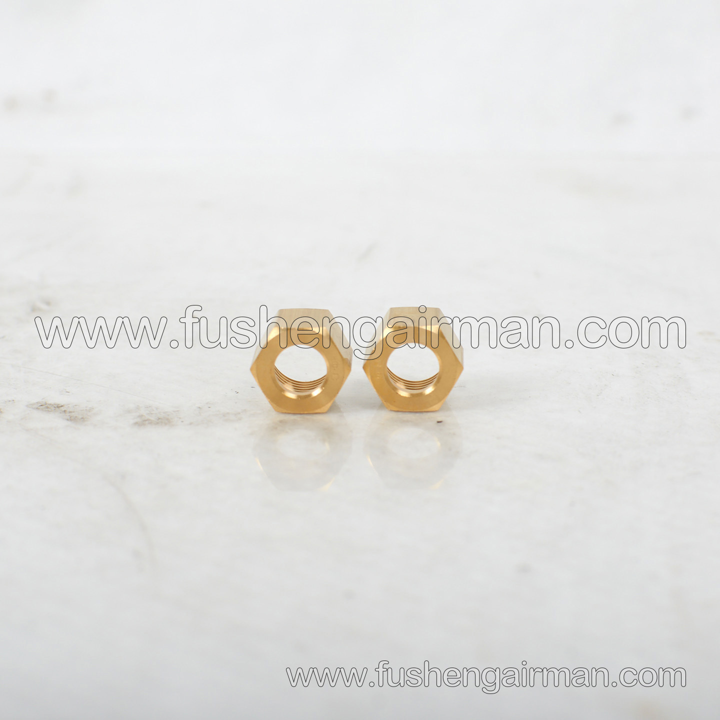 03734-54015 Fusheng airman mobile air compressor original parts ferrule nut 1/8 crews
