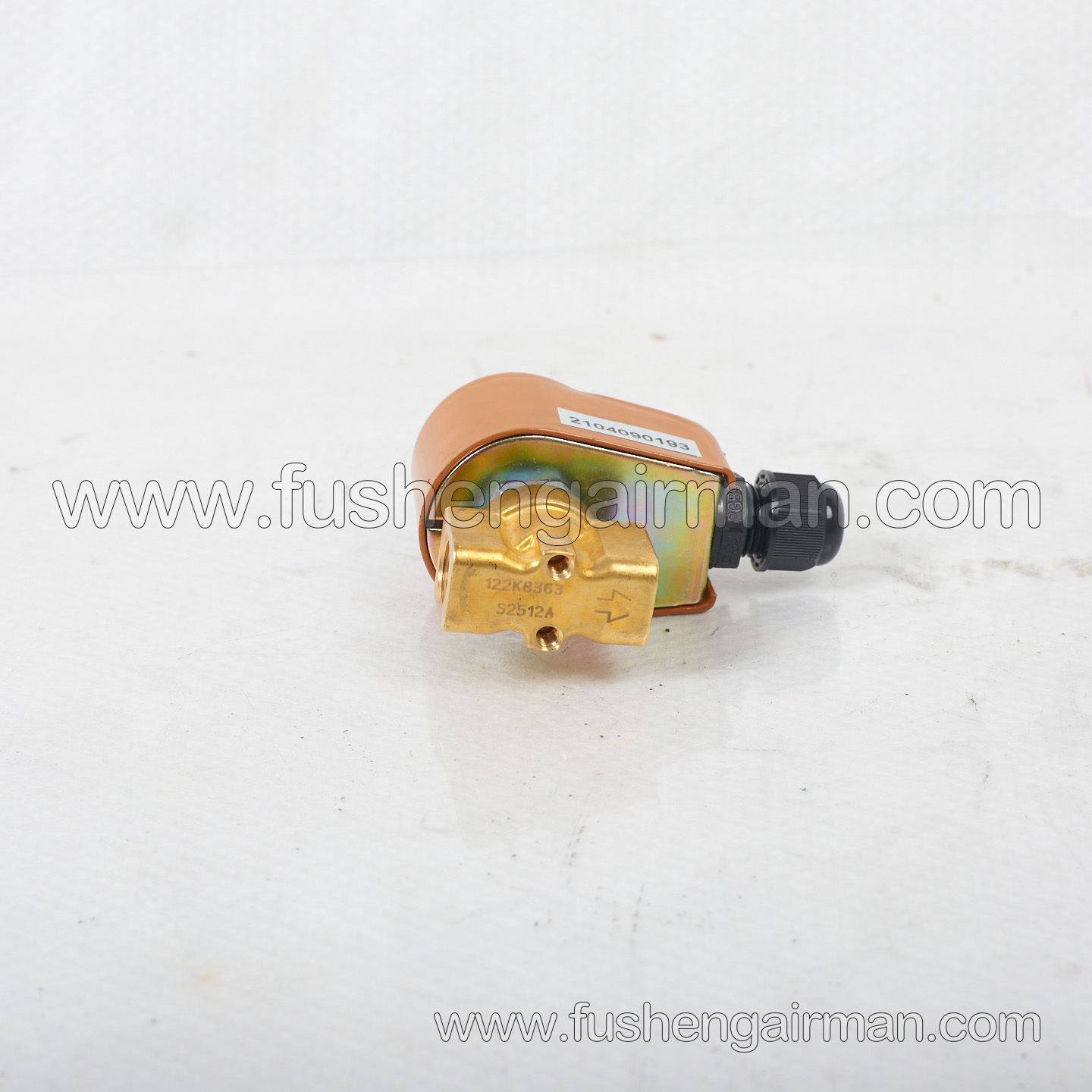 2104090193 fusheng refrigeration compressor 30bar,110V,2 position 2-way,N.O solenoid valve (normally open)