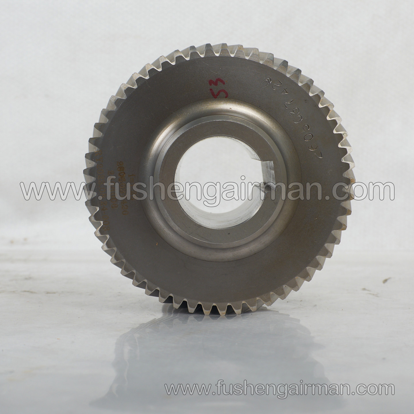 2605037490/2605037420 Fusheng screw compressor original head BSA41G gear set i=1.26