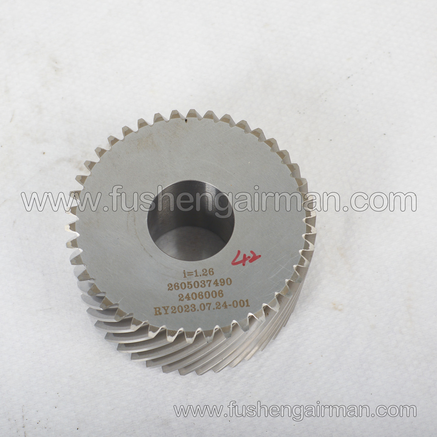 2605037490/2605037420 Fusheng screw compressor original head BSA41G gear set i=1.26