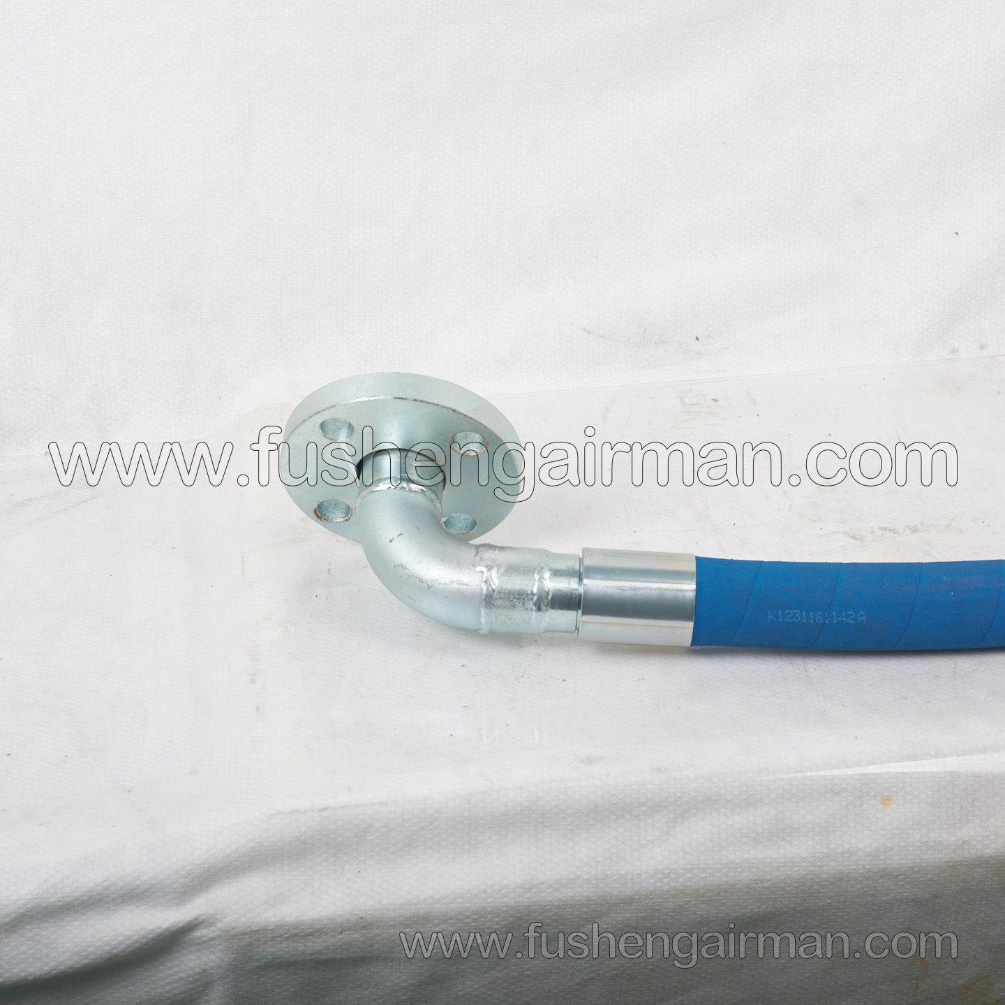 2605467720 Fusheng Screw Compressor Genuine Parts SA110A-C Oil Pipe(Cooler-Oil Filter Holder)