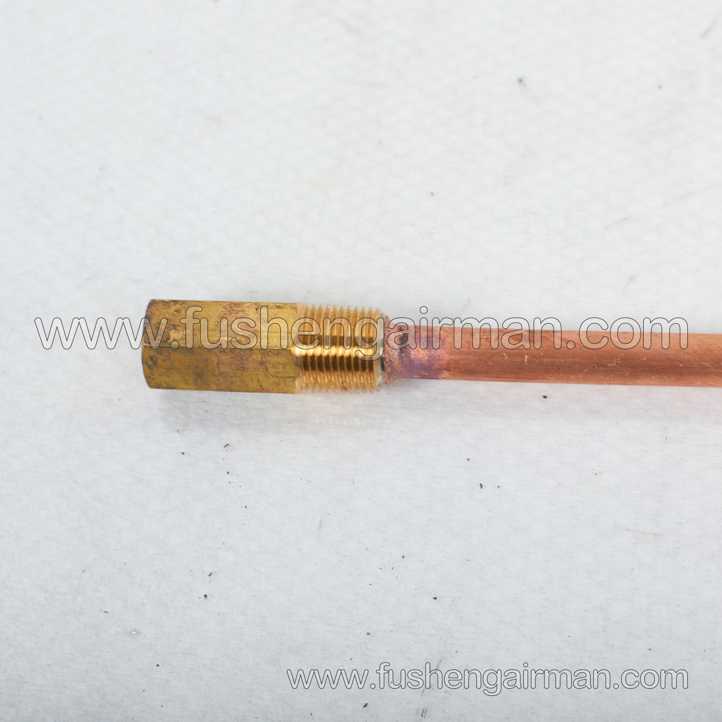 31500-0010A Fusheng airman mobile air compressor original parts oil return pipe copper