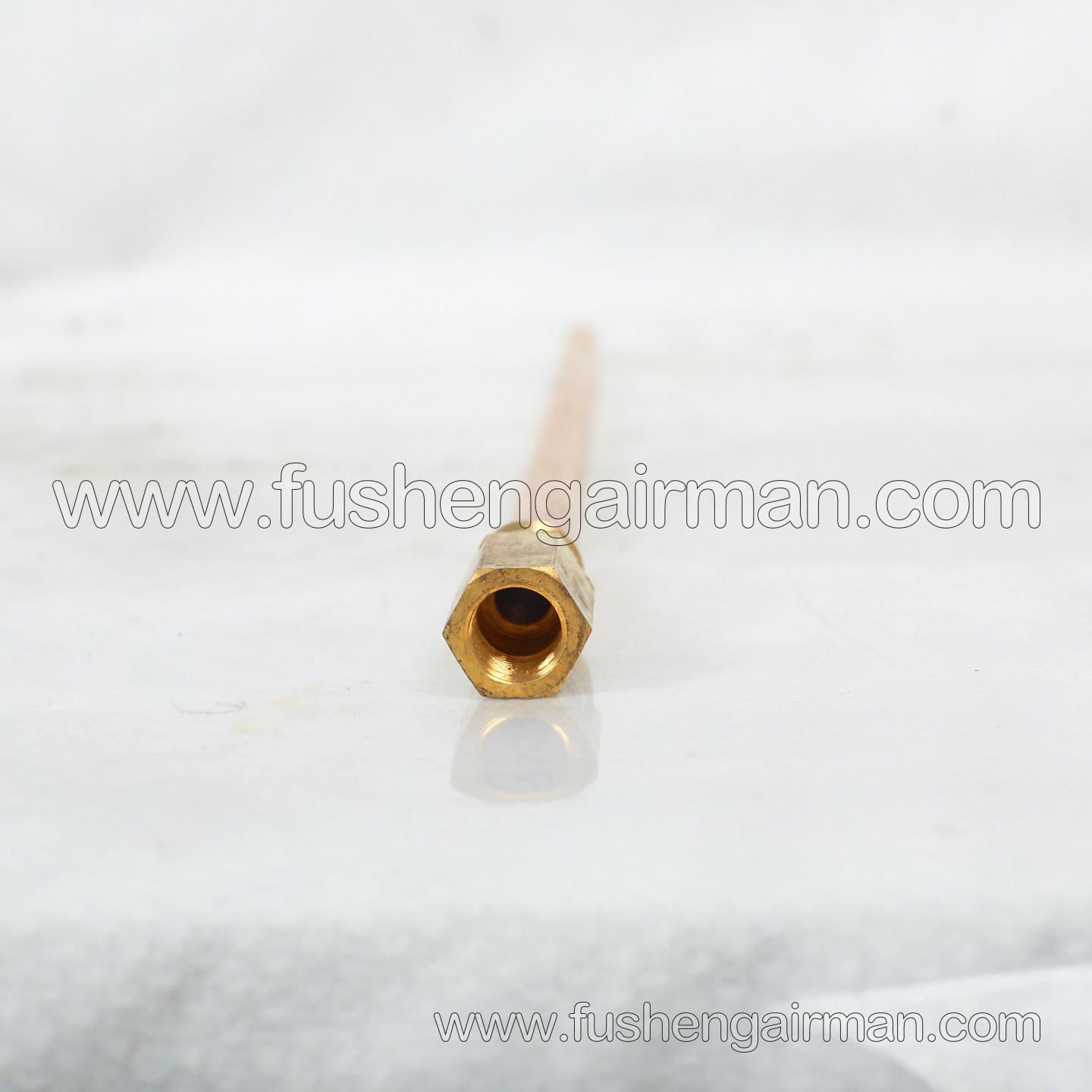 31500-0010A Fusheng airman mobile air compressor original parts oil return pipe copper