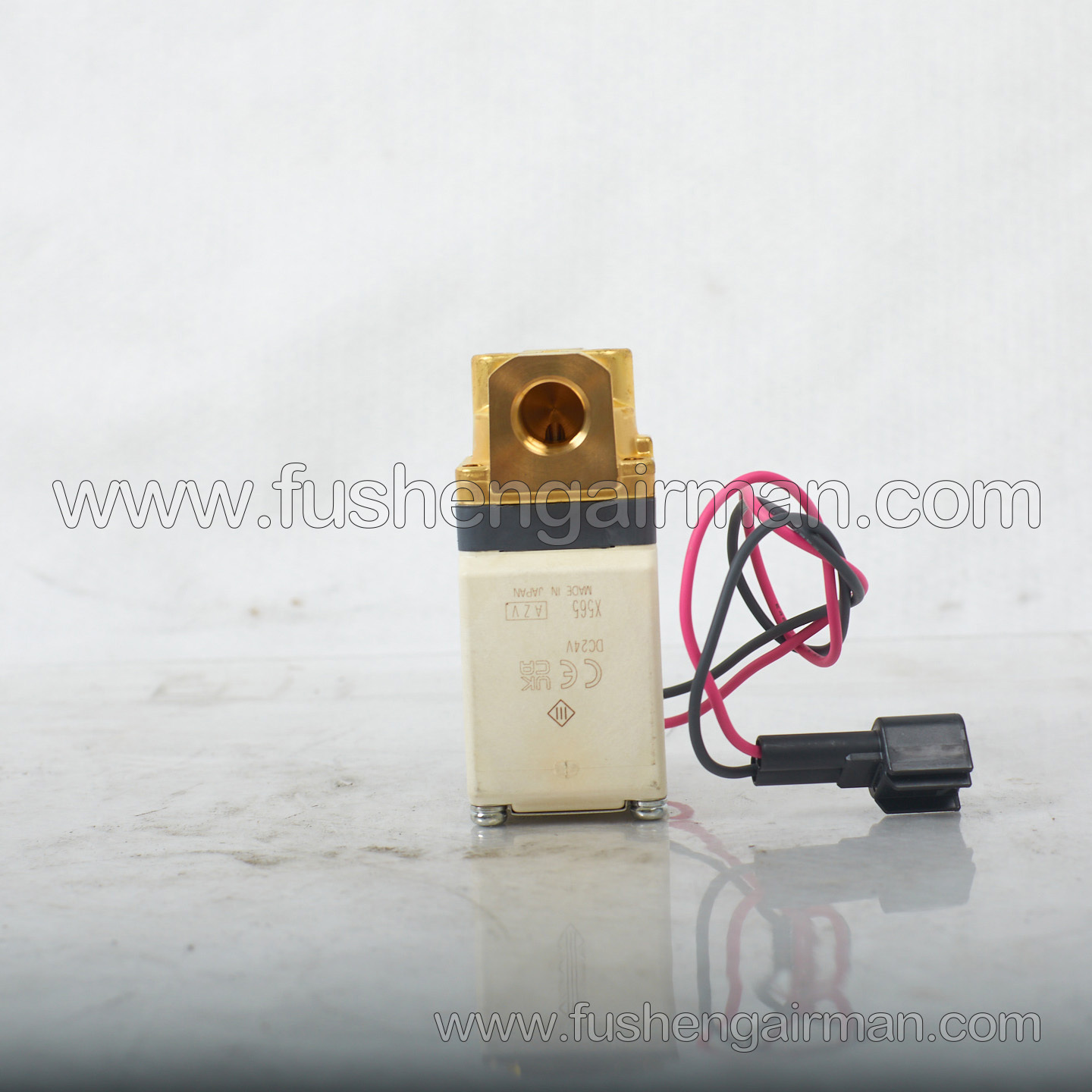 46811-29500 Fusheng airman solenoid valve for startup unloading SMC VX255AAX565
